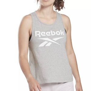 NEW Reebok gray racerback tank top.